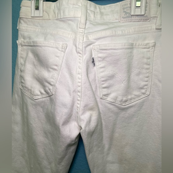 White skinny Levi’s - Picture 4 of 4